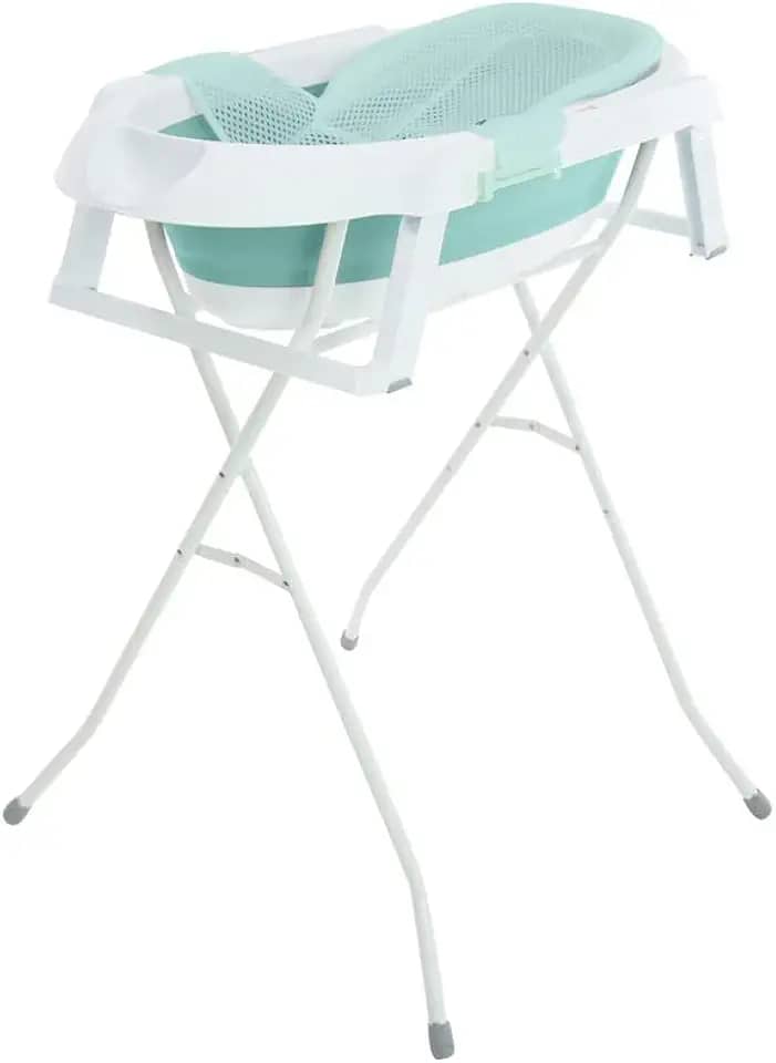 Safety 1st, Banheira Smile com Suporte, Aqua Green