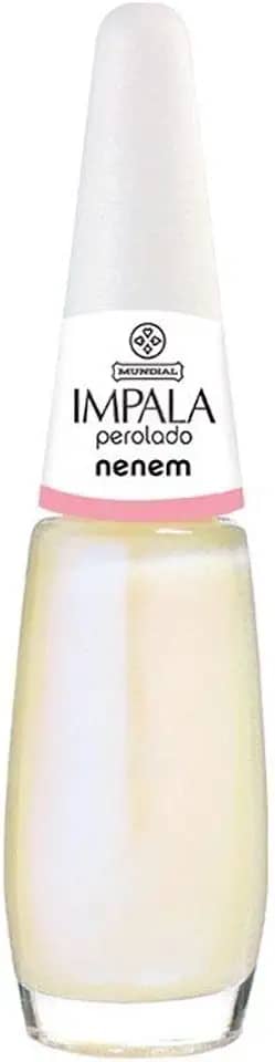 Impala Cosmeticos Esmalte Perolado Neném Branco