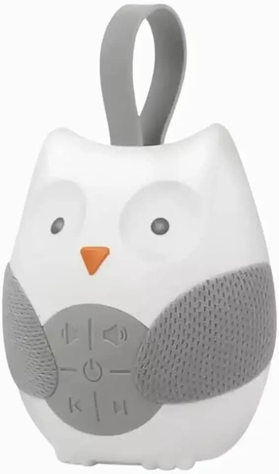 Ruído Branco para Bebês Máquina de Som Portátil em Formato de Coruja com Timer Controle de Volume