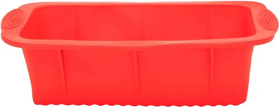 Mimo Style, Forma Retangular em Silicone Antiaderente Vermelho suporta de -50ºC à 220ºC