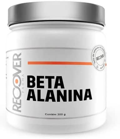 Beta Alanina 3g - 300g Performance Para Treino 100% PURA - Recover Farma
