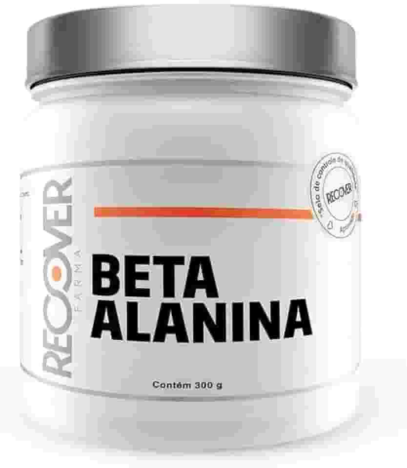 Beta Alanina 3g - 300g Performance Para Treino 100% PURA - Recover Farma