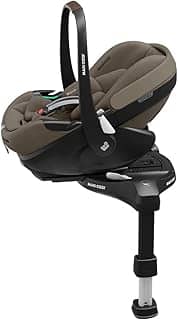 Bebê Conforto Maxi-Cosi, Pebble Pro², com Base Familyfix, Giro 360° Isofix, Twillic Truffle