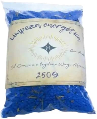 Limpeza Energética Sal Grosso e o Legítimo Anil Africano com Arruda Banho de Limpeza