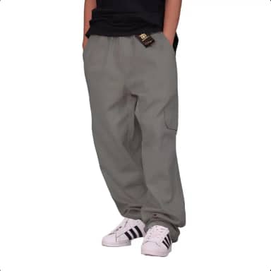 Calça Cargo Sarja, Unissex, Skate E Casual | 4 Bolsos Tatica