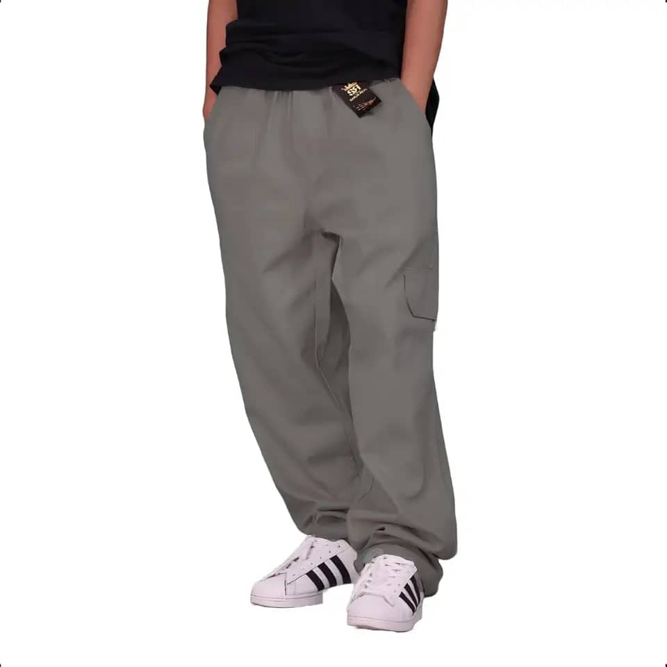 Calça Cargo Sarja, Unissex, Skate E Casual | 4 Bolsos Tatica