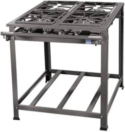 Fogão Industrial Eco N 4 Bocas Alta Pressão Grafite