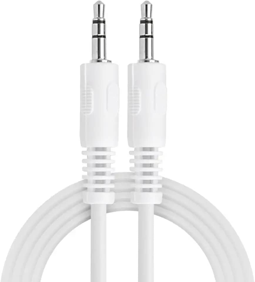 PIX Cabo De Audio P2Xp2 Estereo 1,8Mts Branco, Santana Centro, 018-1112