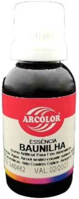 Essência Baunilha 30Ml Arcolor