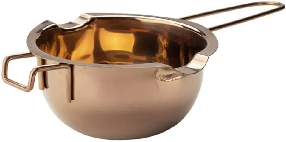 Panela tigela de fusão Derreter chocolate Inox 25x11cm Rose