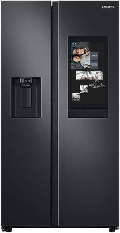 Geladeira Samsung Side By Side Black Premium 585 Litros 110V RS58T5561B1/AZ