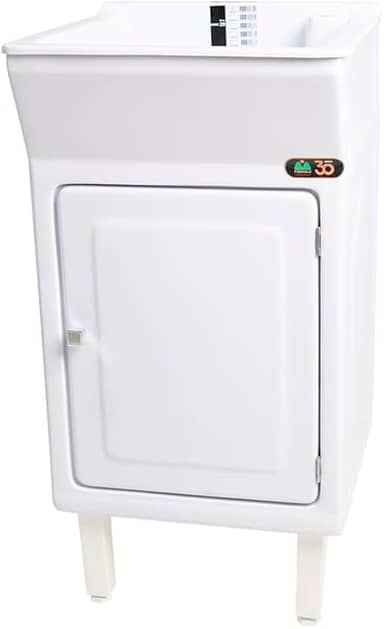 Tanque de Lavar Roupa Fiberblu Viena 20L Branco
