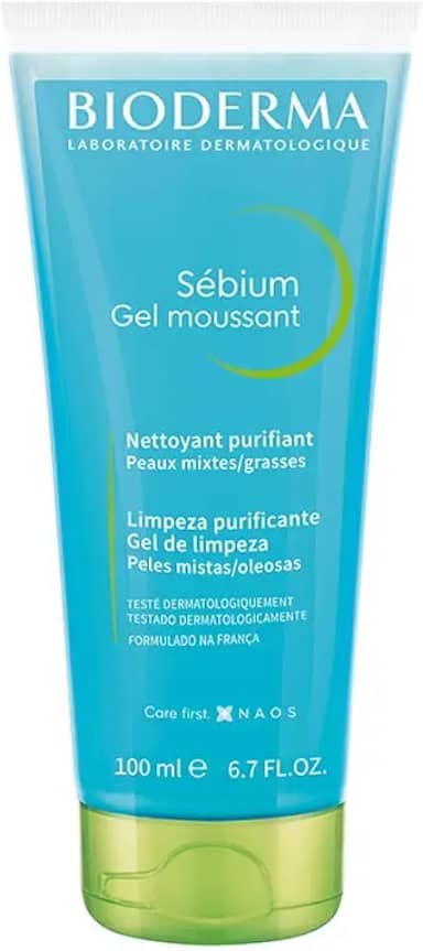 BIODERMA Gel de Limpeza Facial Antioleosidade Sébium Gel Moussant 100ml