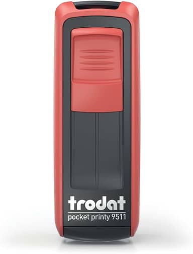 Carimbo De Bolso Trodat 9511 (Vermelho)