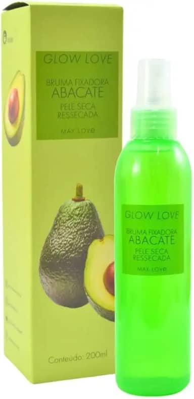 Bruma Fixadora Abacate Glow Love - 200Ml,Max Love