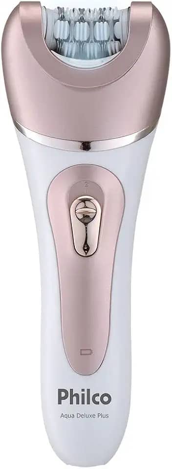 Depilador Philco PDP02R Aqua Deluxe Plus 9 em 1 Sem Fio Bivolt