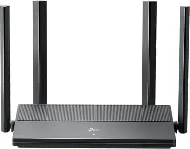 Roteador TP-Link EX220 V2.8 WI-FI 6 AX1800 Preset Dual Band 3 Portas Gigabit 4 Ant