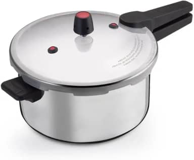 Panela de Pressão Polida 7L Fechamento Externo Nacional