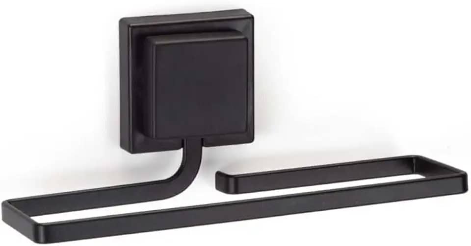 Porta Toalha de Rosto Piatina Black 3M, Arthi Utilidades