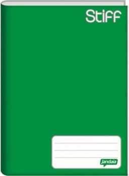 Jandaia - Caderno Brochura Stiff 1/4 Verde 96Fls
