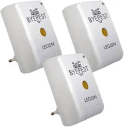 Kit c/ 3 Repelente Eletrônico Espanta Ratos e Morcegos ByePest Alcance 200m²