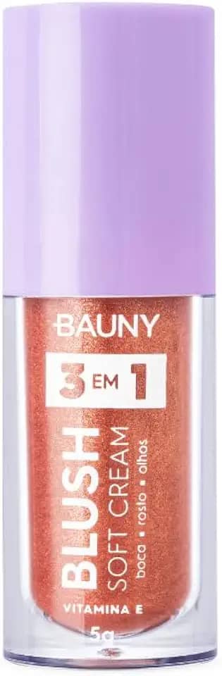 Bauny - Blush Líquido Soft Cream 3 Em 1 Bossy 5g