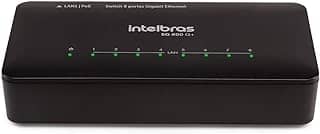 Switch 8 portas gigabit ethernet 10/100/1000mbps Sg 800 Q+ - Intelbras