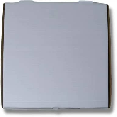 Embalagem Quadrada para Pizza Nº25 Lisa 25x25x4cm C/10 Un.