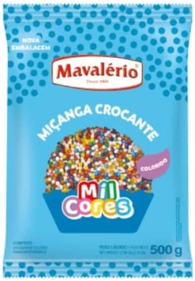 MICANGA COLORIDA MIL CORES 500G MAVALÉRIO