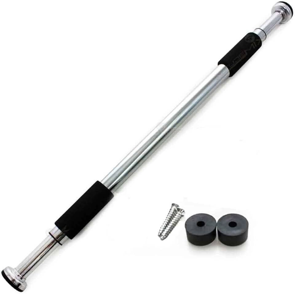 Barra P/ Flexão Exercícios Treino Regulável 62 A 100 Cm Fixa