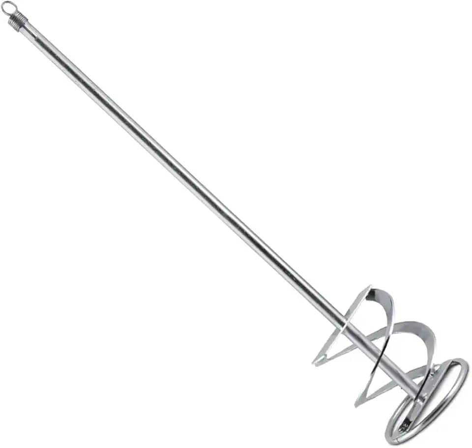 Batedor Misturador de Tinta Argamassa Gesso SDS Plus 100x600mm para Furadeira Elétrica