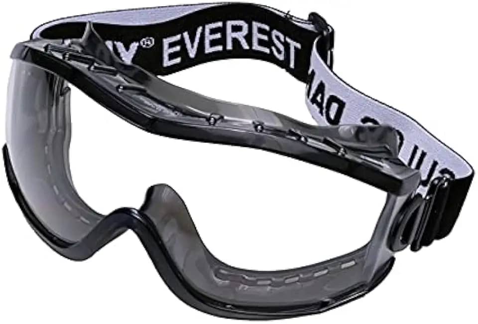 Óculos de Proteção EVEREST SteelPro Danny Ampla Visão Antiembaçante CA 19628