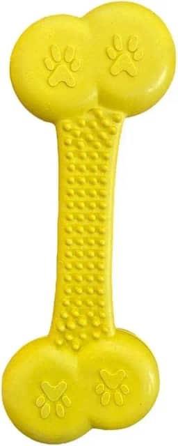 MY PET BRASIL Osso Massageador Médio Brinquedo Para Cachorros Interativo E Divertido Auxilia E Fortalece Os Dentes Cores Sortidas Medidas: 10Cm