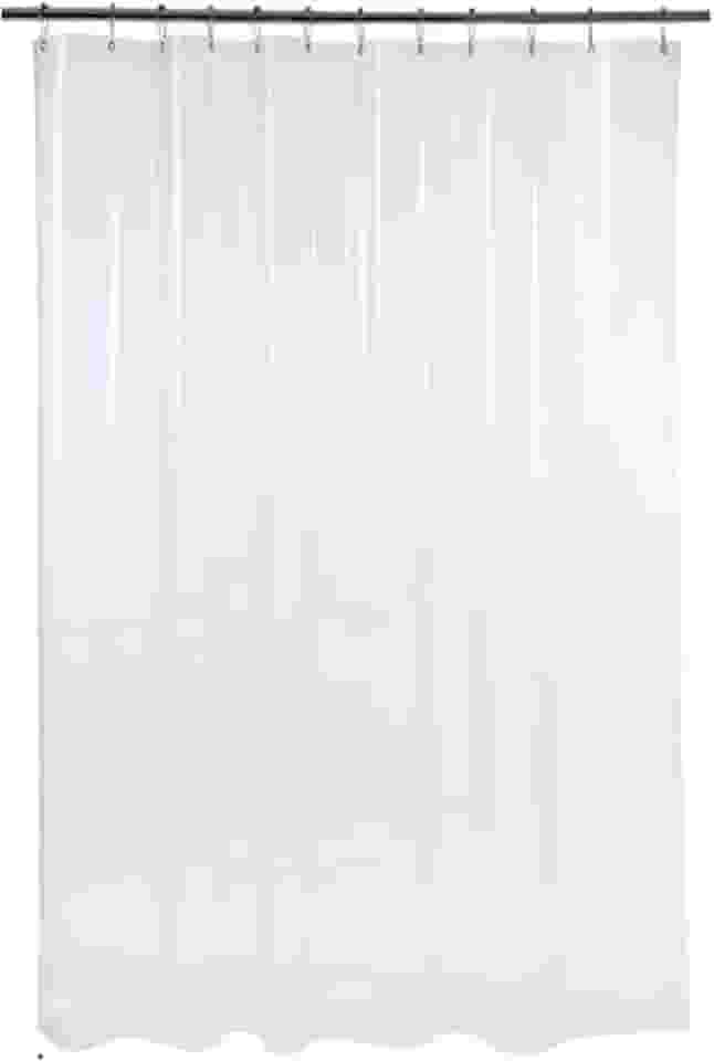 1 Cortina Box Banheiro PVC Fosca Antimofo 140x200