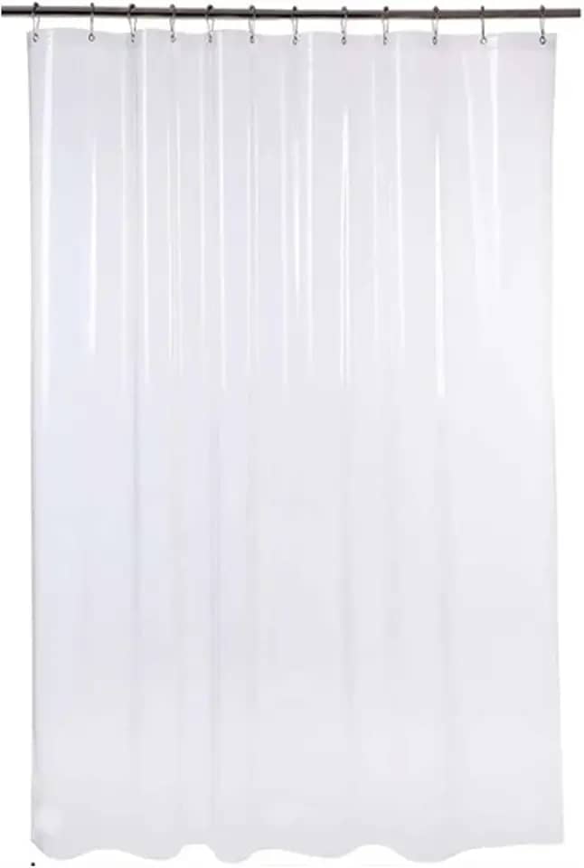 1 Cortina Box Banheiro PVC Fosca Antimofo 140x200