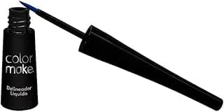 Delineador Líquido 3Ml, Colormake, Azul Escuro