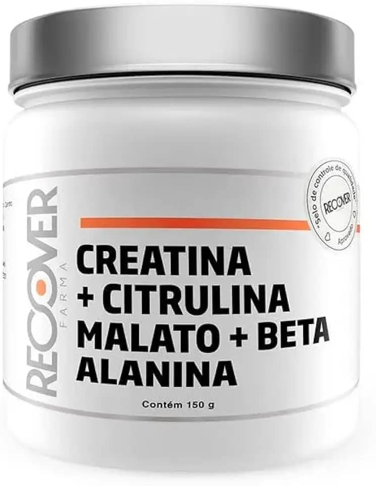 Creatina + Citrulina Malato + Beta Alanina - 150g - Recover Farma