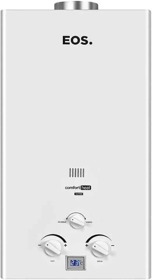 Aquecedor de Água a Gás Eos 16 Litros (gás Natural) Exaustão Natural Branco Eaq160gm-n