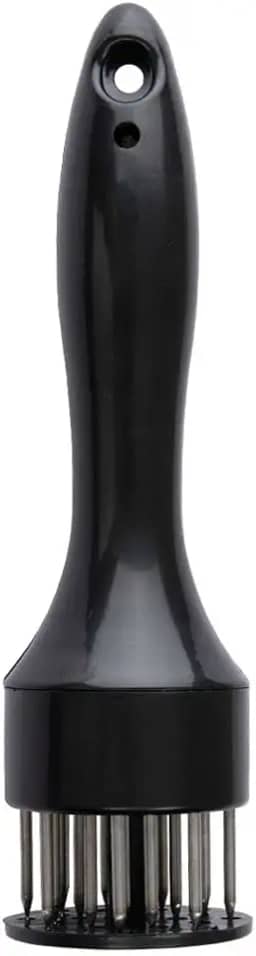 Amaciador de Carnes Batedor Manual Em inox com Furador