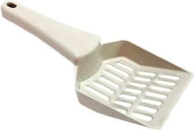 Durapets Pá Higiênica de Areia para Gatos Branca, 24,5 cm x 9,5 cm x 4 cm, Dono(a) de Gato