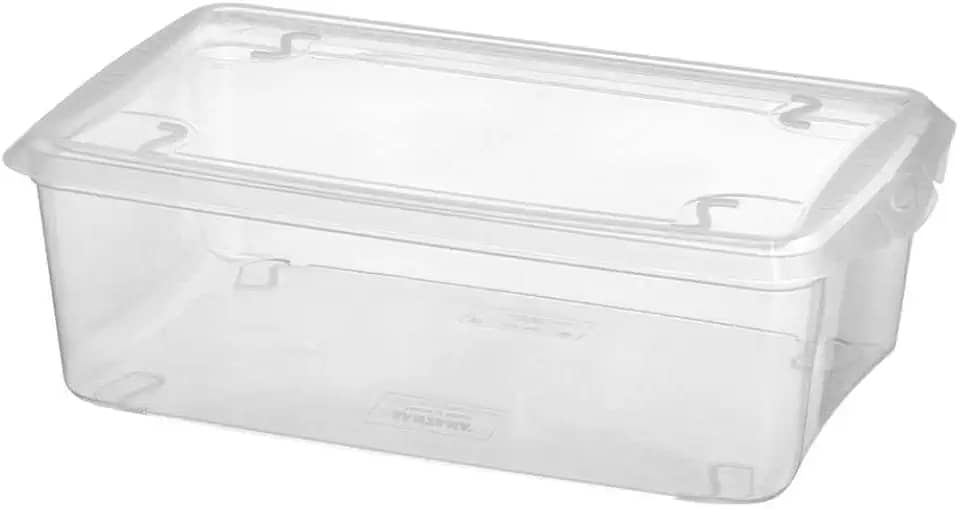 Caixa Organizadora Para Sapatos Com Ventilação Empilhável