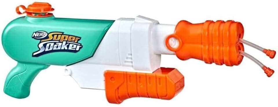 Nerf, Lançador de Água, Super Soaker, Hydro Frenzy - Bocal Ajustável, Capacidade de 700 ml - A partir de 6 Anos