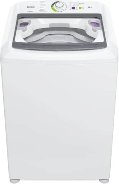 Máquina de Lavar Consul 18Kg Branca com Lavagem Econômica e Ciclo Edredom - CWK18AB