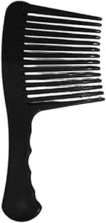 Pente Garfo Flattopper Afro para Cabelos Cacheados e Crespos Black Power Unissex