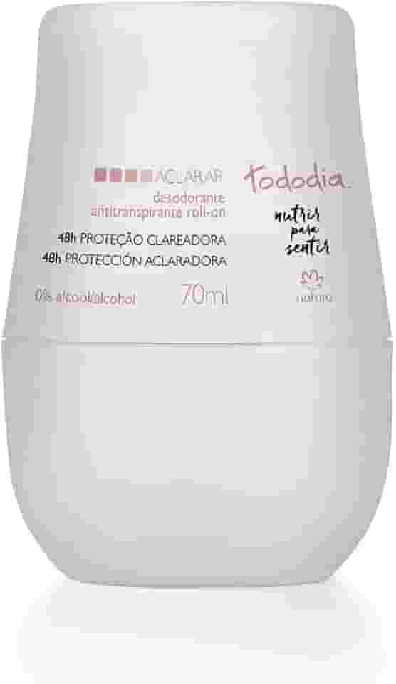 Linha Todo Dia (Aclarar) Natura - Desodorante Antitranspirante Roll-on 70 Ml - (Natura Every Day (Whitening) Collection - Antiperspirant Roll-on Deodorant 2.36 Fl Oz)