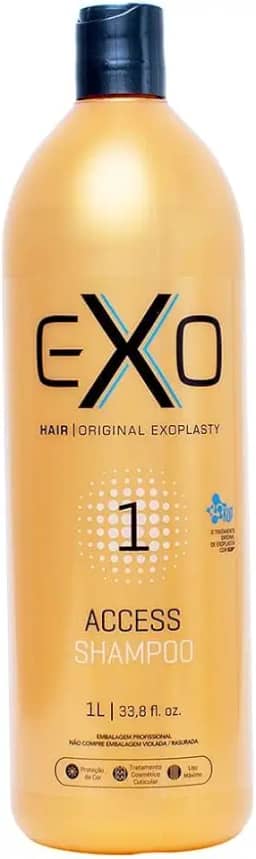 Exo Hair Exoplastia selante Escova Progressiva 1000ml Passo 2 selante