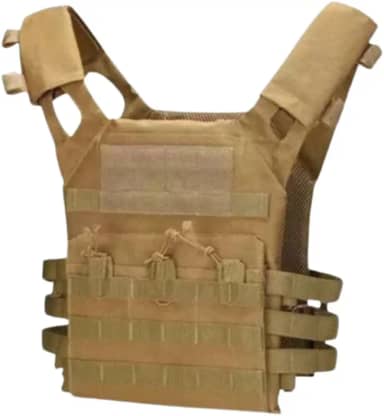 Colete Tático Esportivo JPC A54 para Airsoft, Paintball e Cosplay | Ajustável e Leve