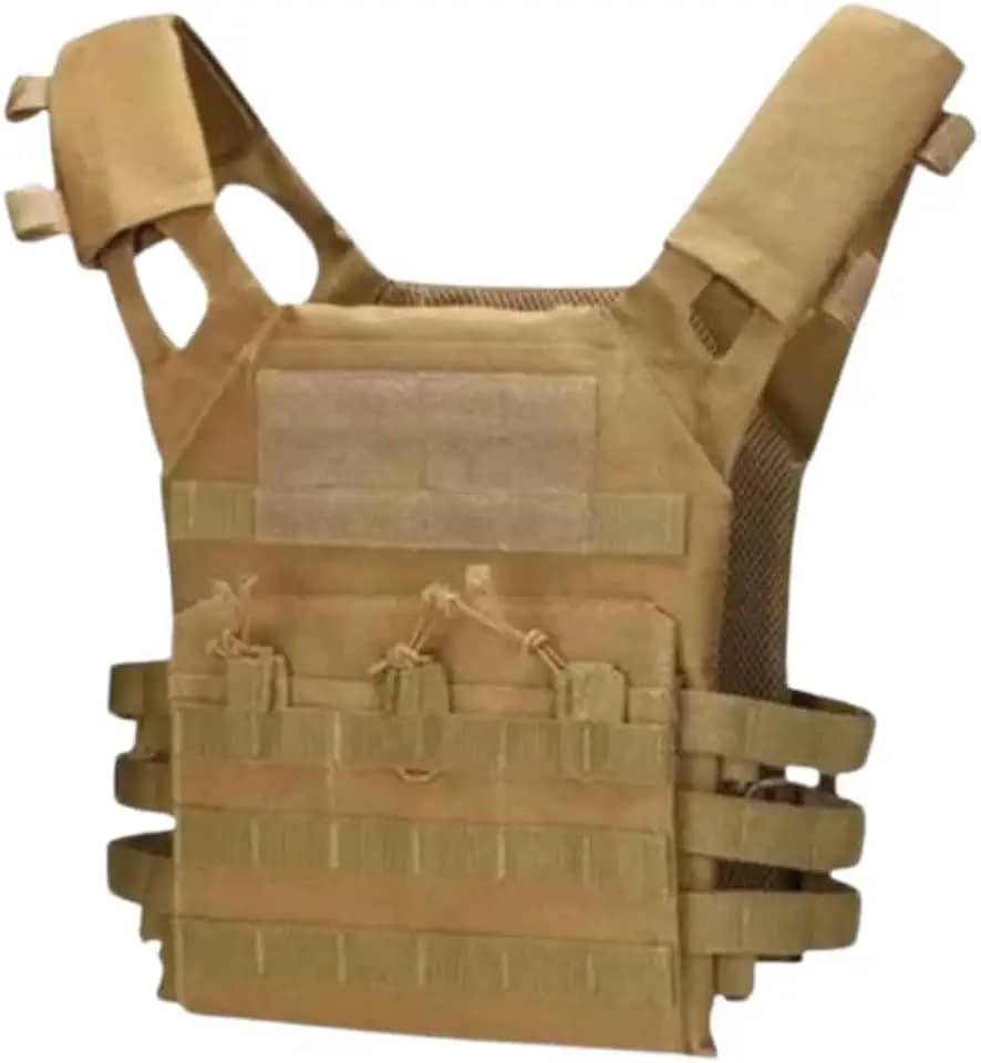 Colete Tático Esportivo JPC A54 para Airsoft, Paintball e Cosplay | Ajustável e Leve
