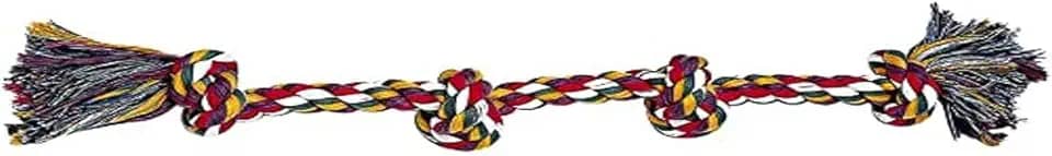 Ferplast PA 6524, Brinquedo Extra Grande Nó de Corda para Cães, Sortido, Algodão Ferplast para Cães, GG, variado