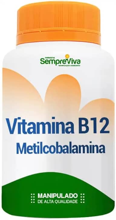 Vitamina B12 Metilcobalamina 500 mcg 30 doses